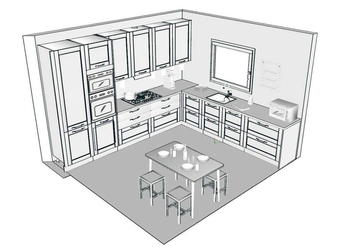Composizioni - Cucine ad angolo - Cucine LUBE