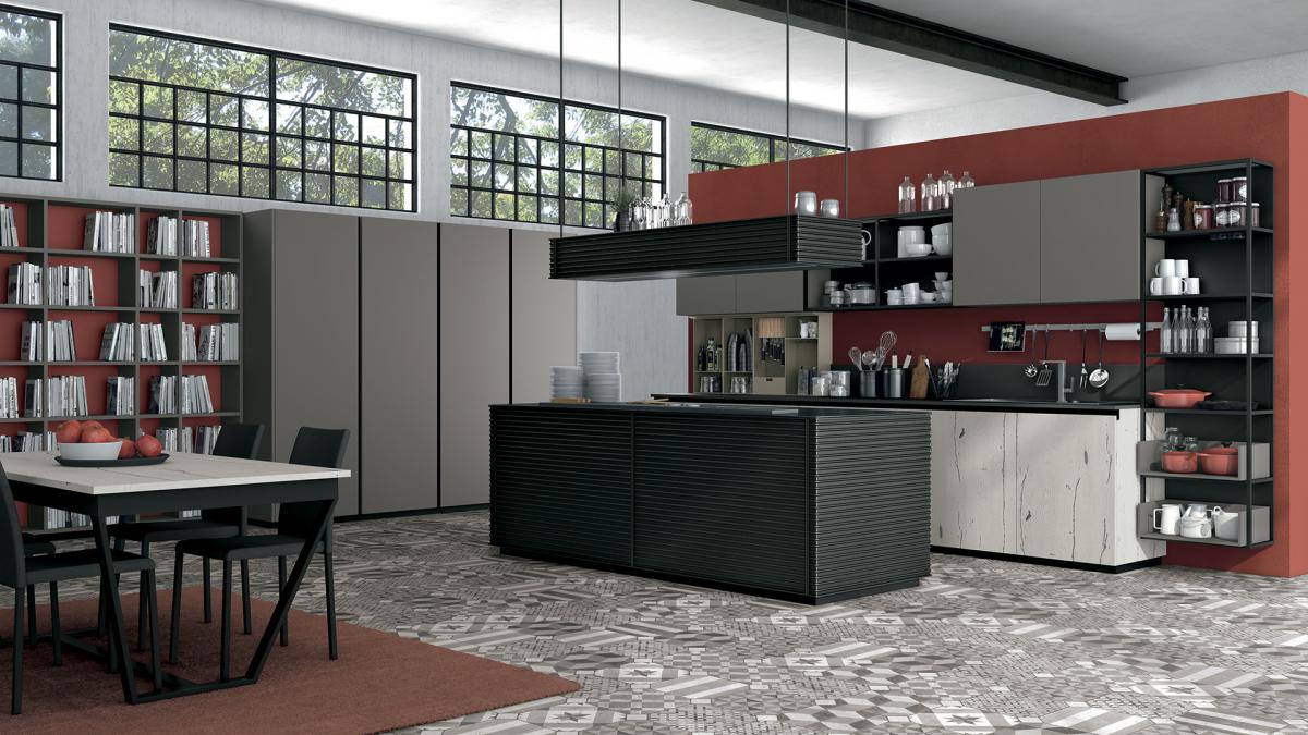 Colori - Industrial Mood - Cucine LUBE